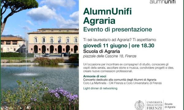 Evento di presentazione del Gruppo AlumnUnifi Agraria.