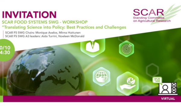 SCAR Food Systems Strategic Working Group