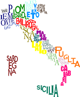 Mappa Italia Regioni